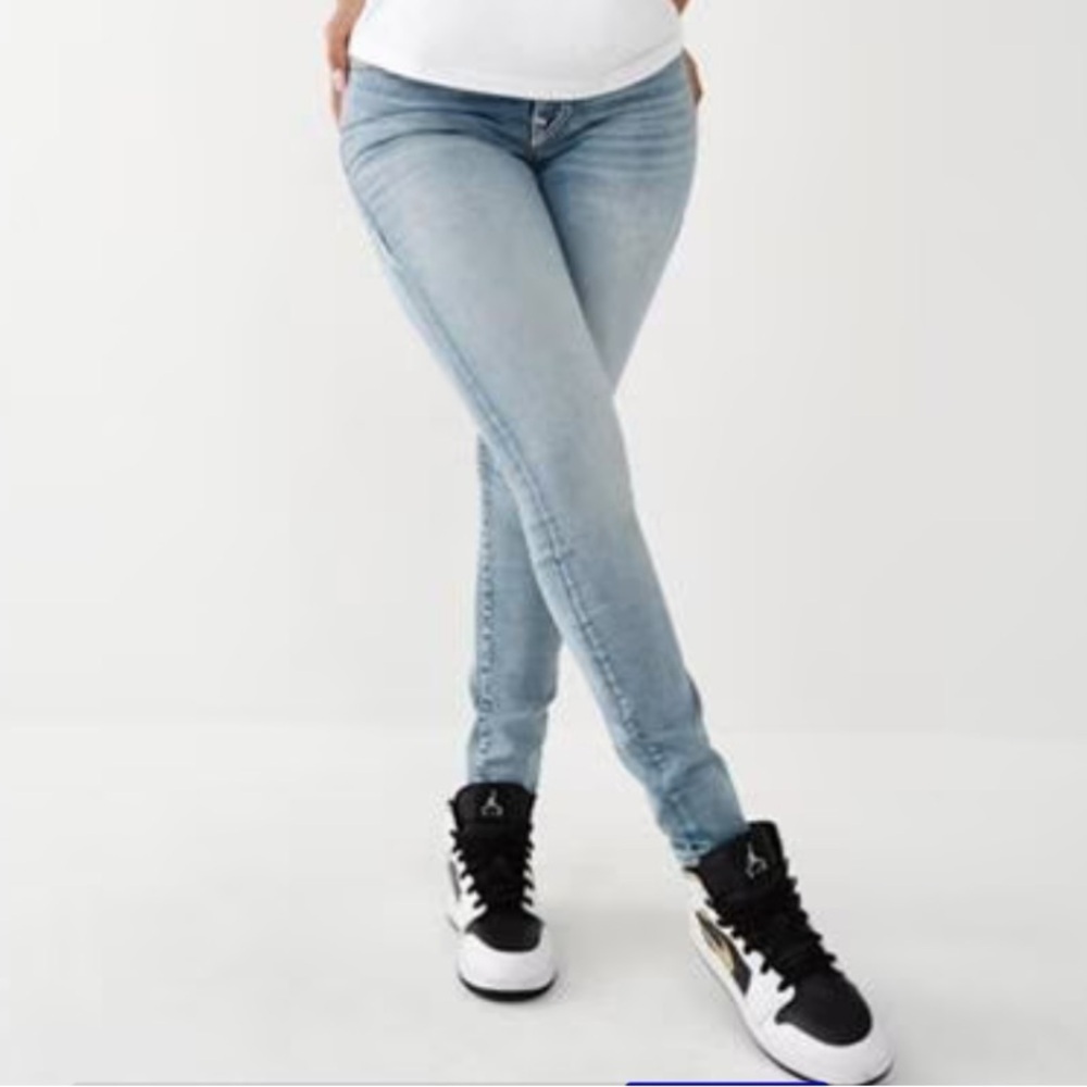 True Religion Super T Halle Super Skinny Fit Mid Rise Jeans
Womens